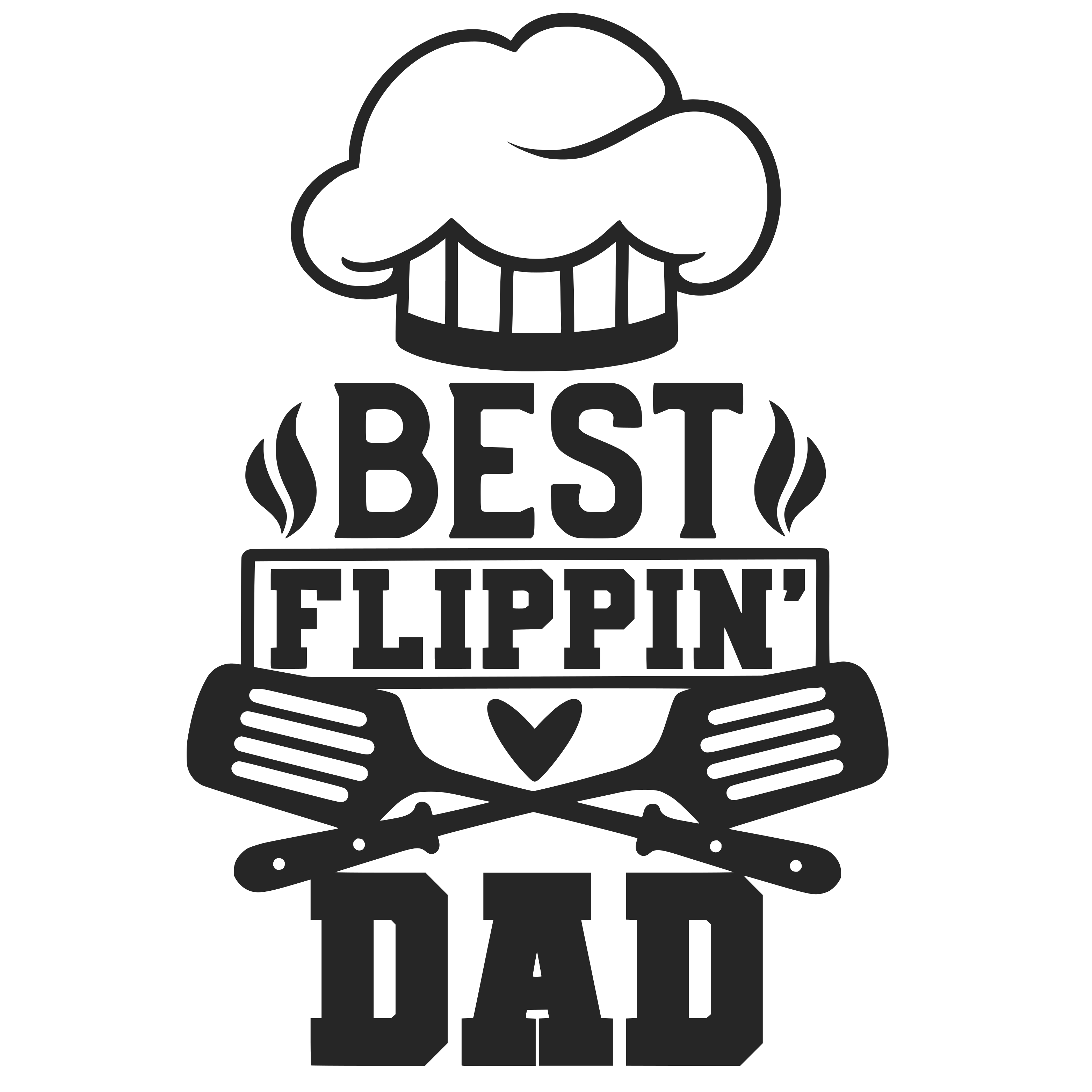 Free Best Flippin Dad SVG for Cricut
