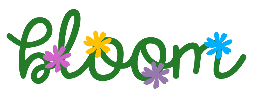 Bloom Flowers vector design, free SVG download