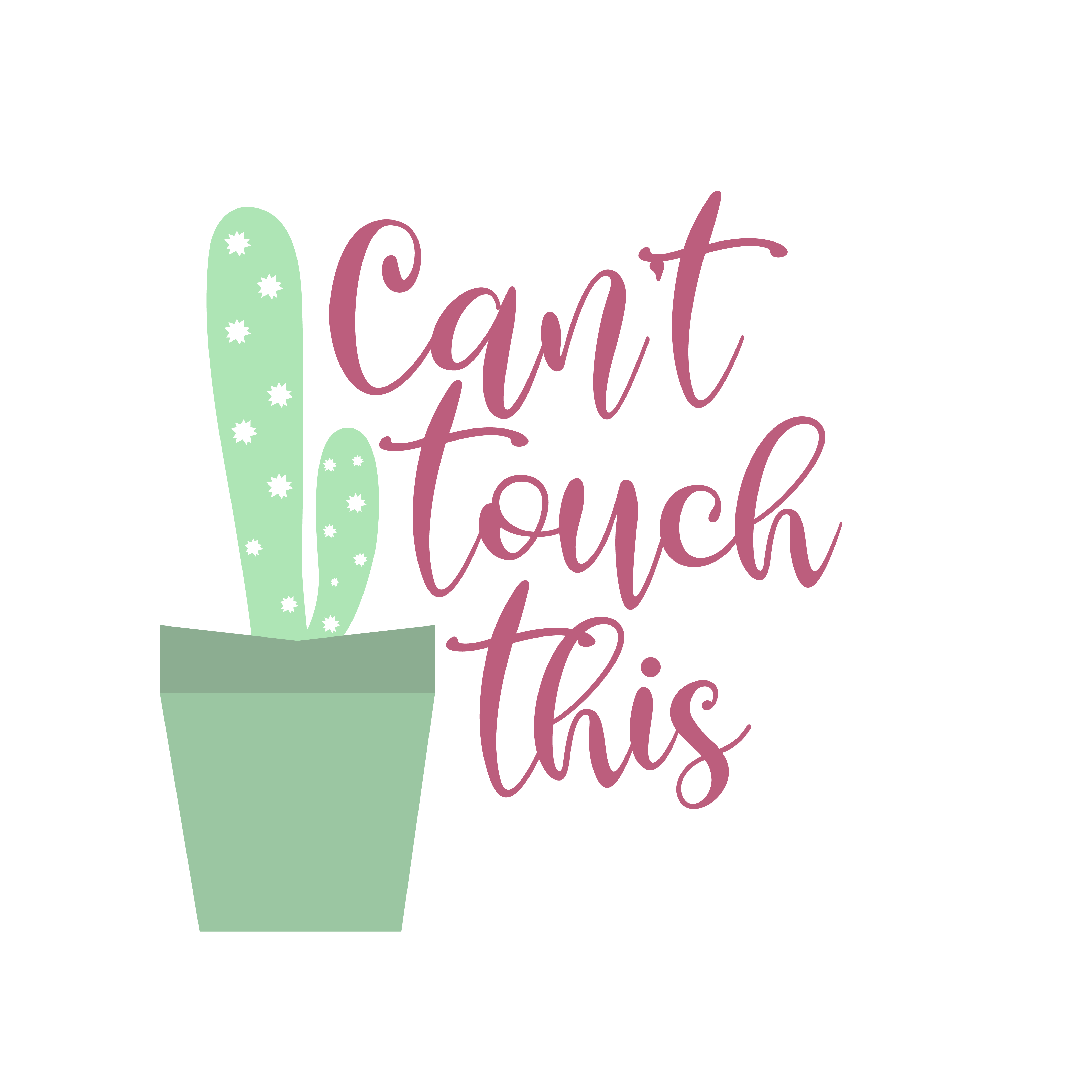 Can't Touch This SVG cut file preview