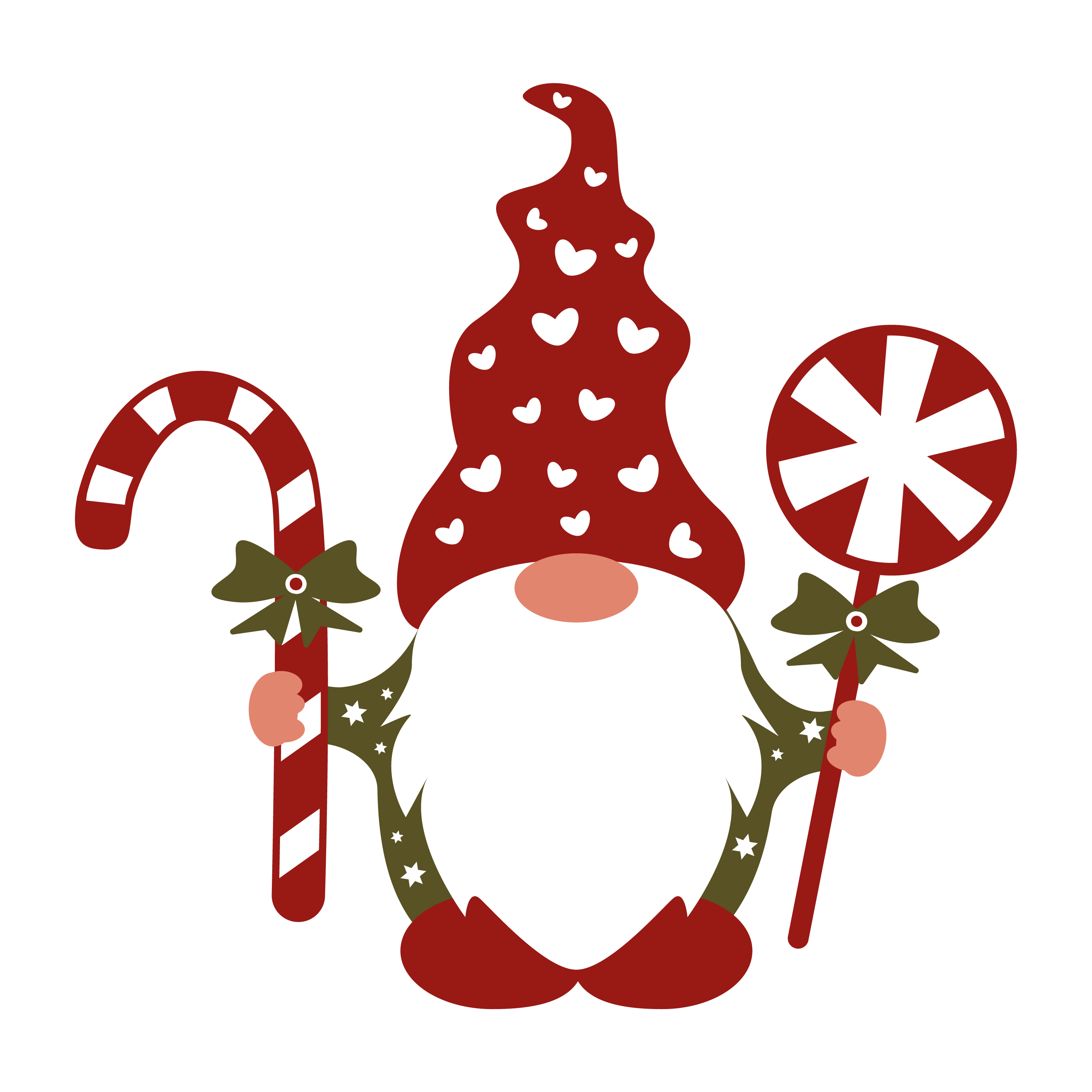 Free Christmas Gnome SVG for Cricut