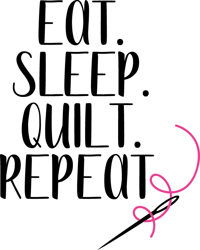 Free Eat Sleep Quilt SVG for Cricut