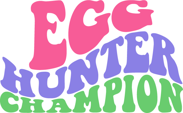 Egg Hunter Champion SVG cut file preview