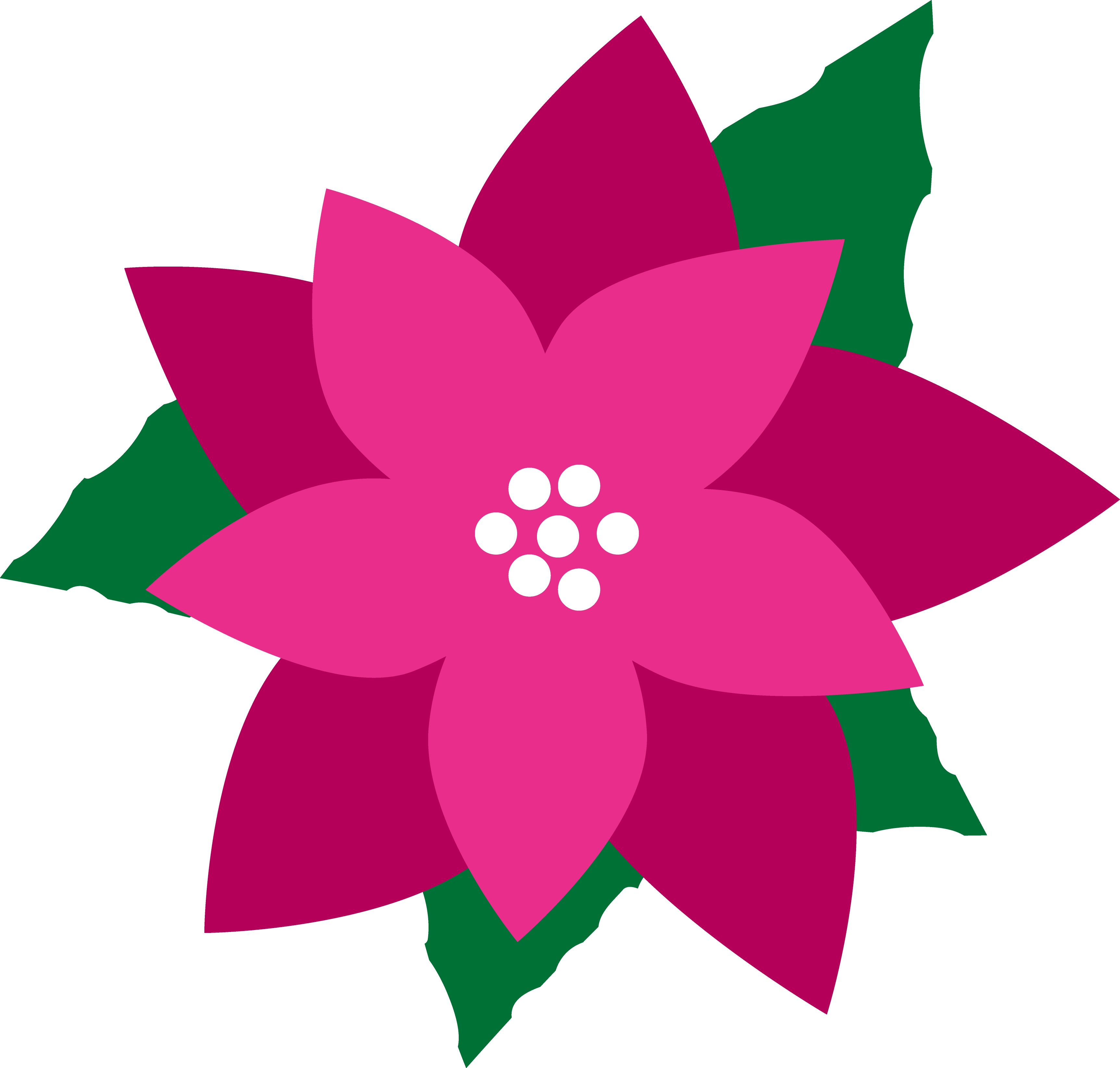 Flower SVG file for Cricut and Silhouette