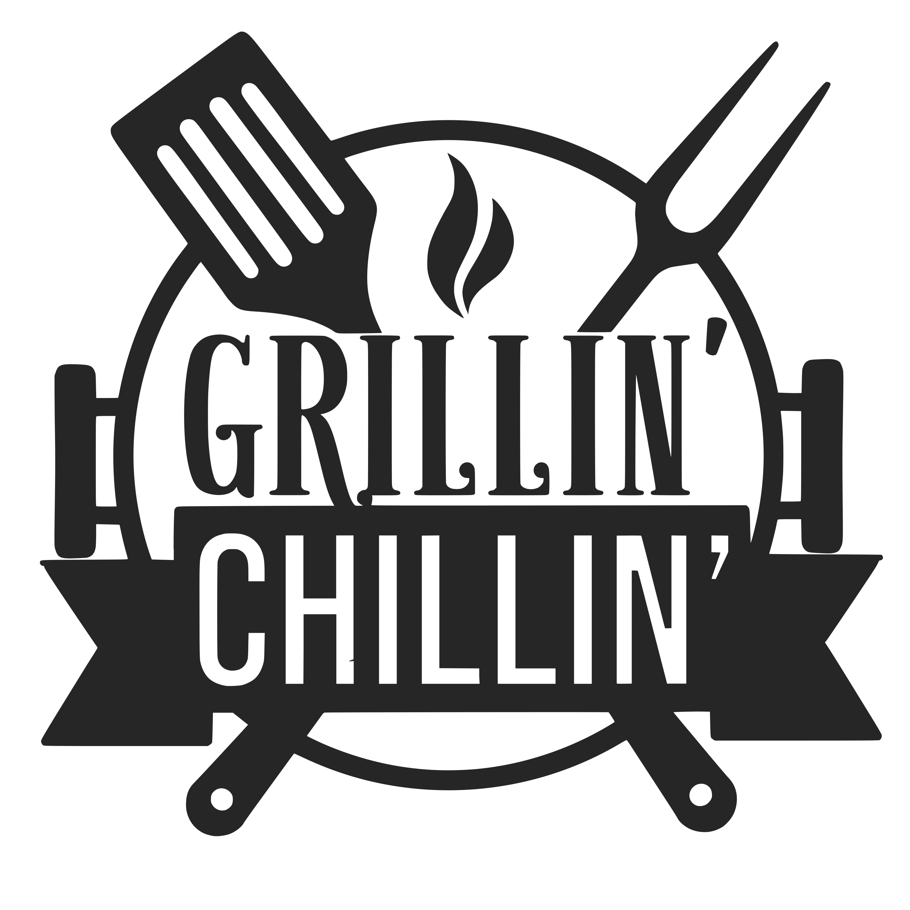 Grillin Chillin vector design, free SVG download