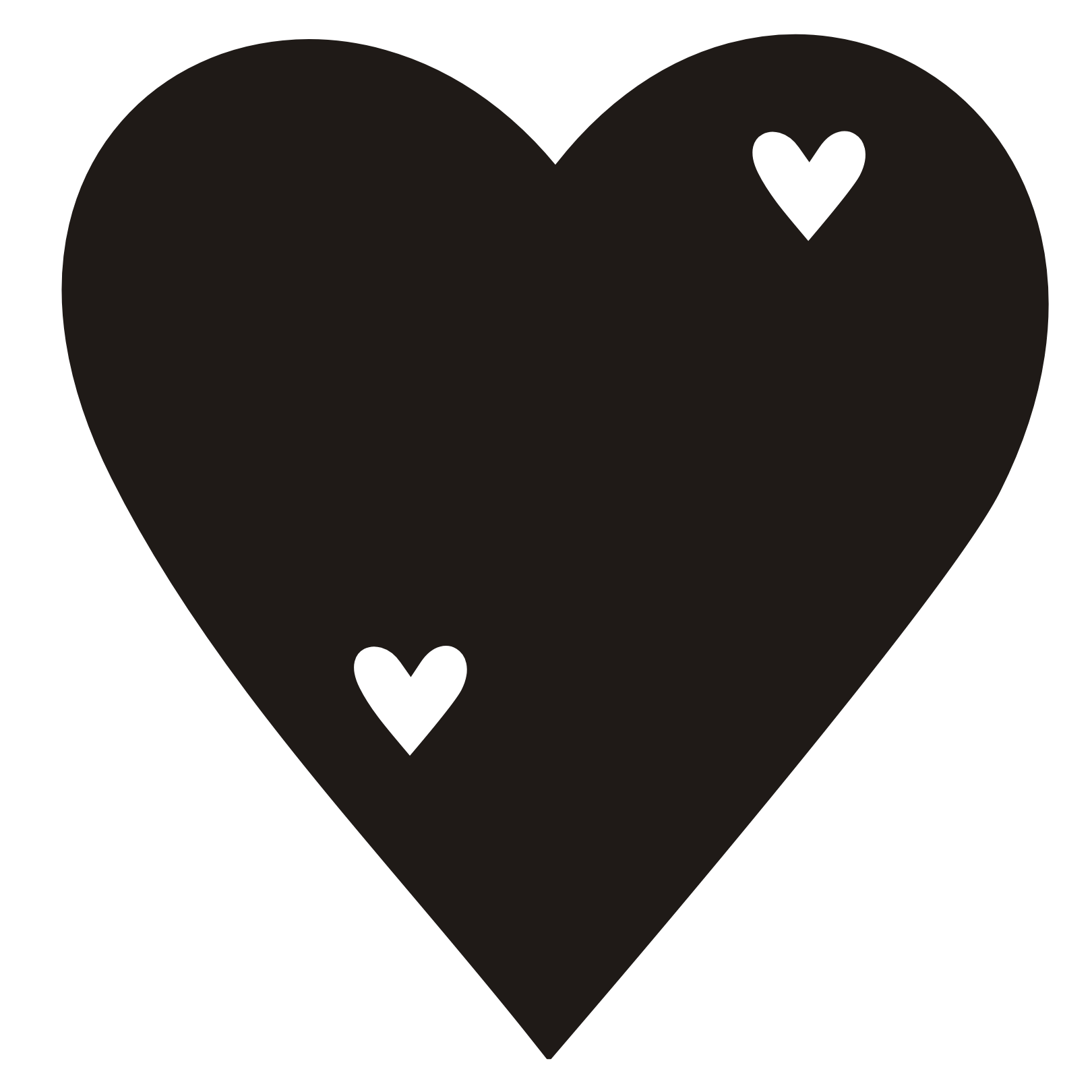 Heart and by Onlinesvg vector design, free SVG download