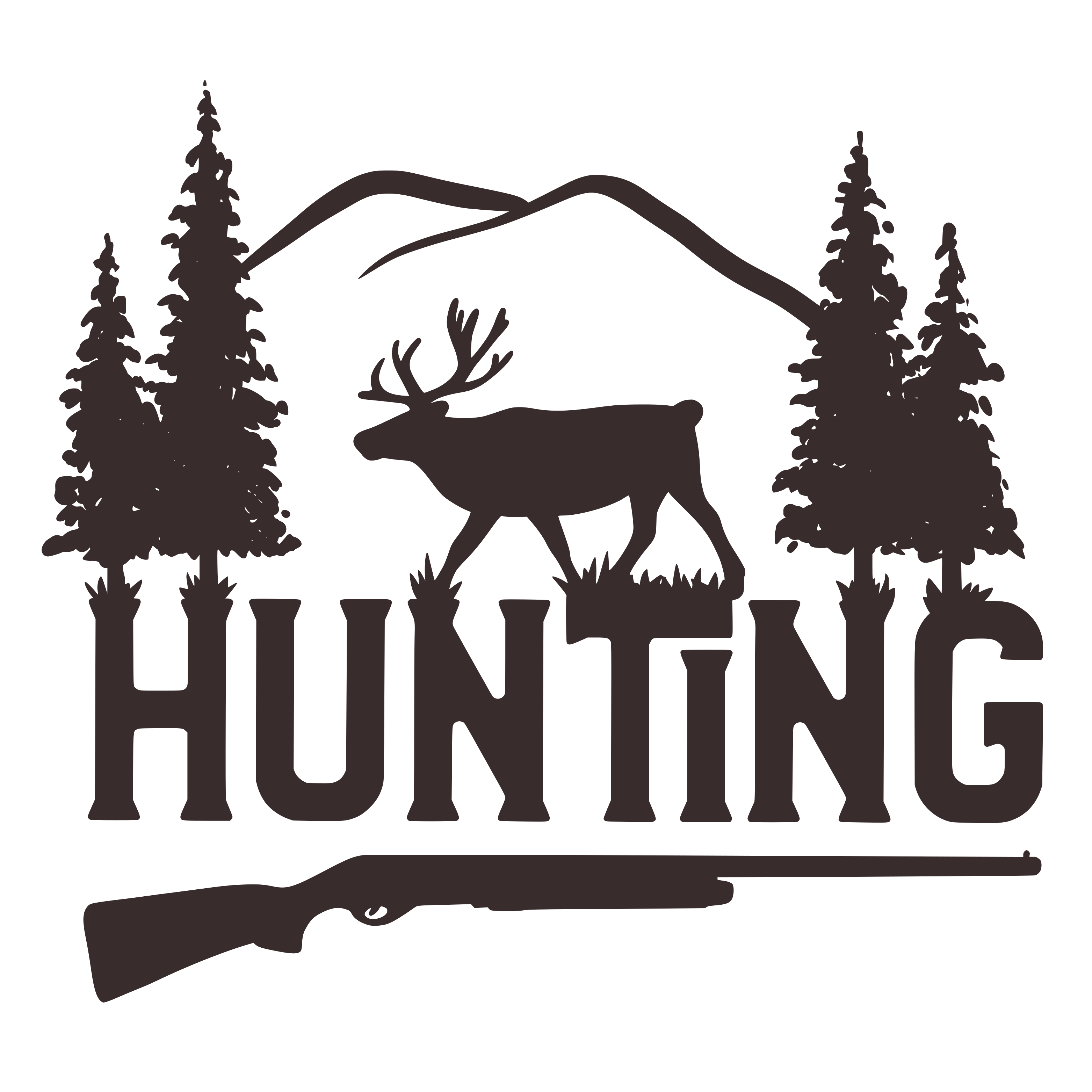 Free Hunting SVG for Cricut