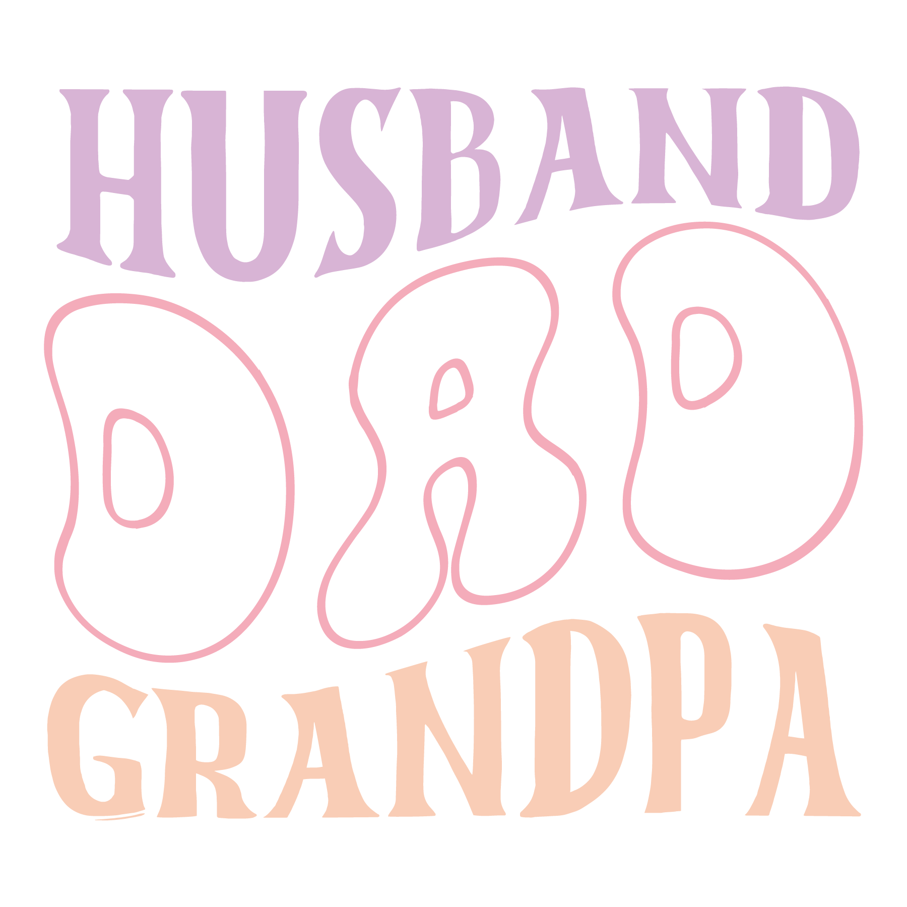 Husband Dad Grandpa vector design, free SVG download