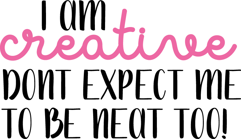 I Am Creative SVG file for Cricut and Silhouette