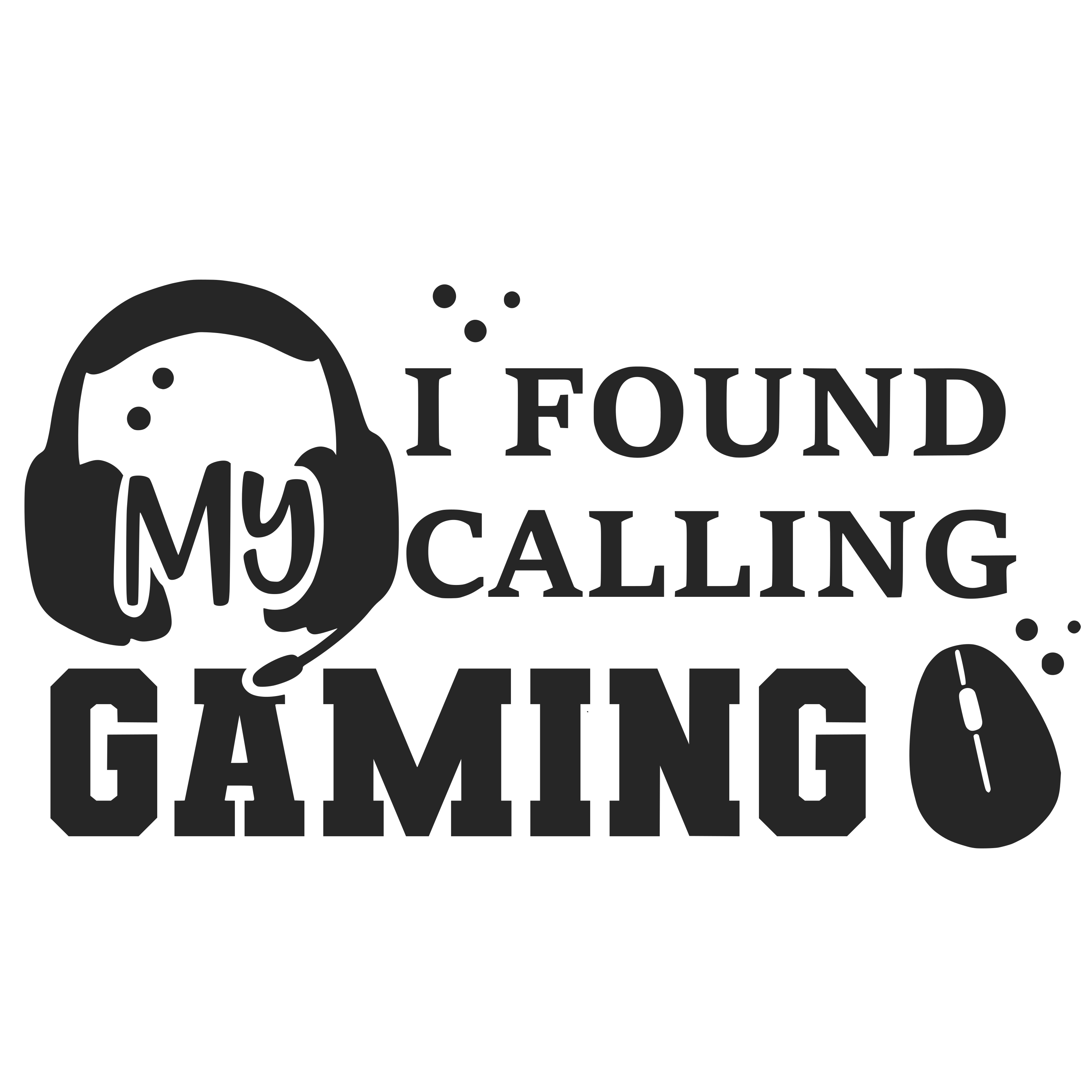 Free I Found My Calling Gaming SVG for Cricut