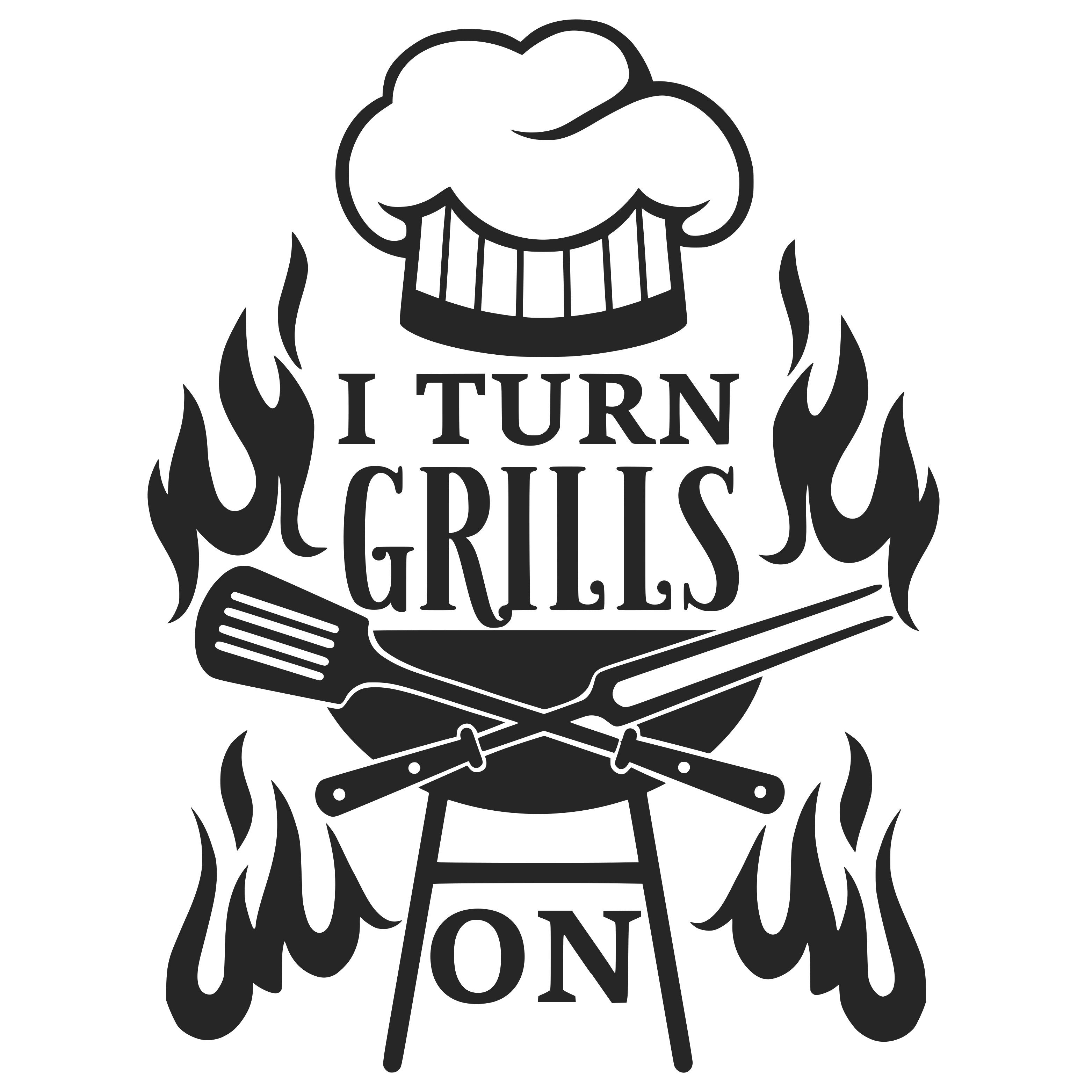I Turn Grills On SVG file for Cricut and Silhouette