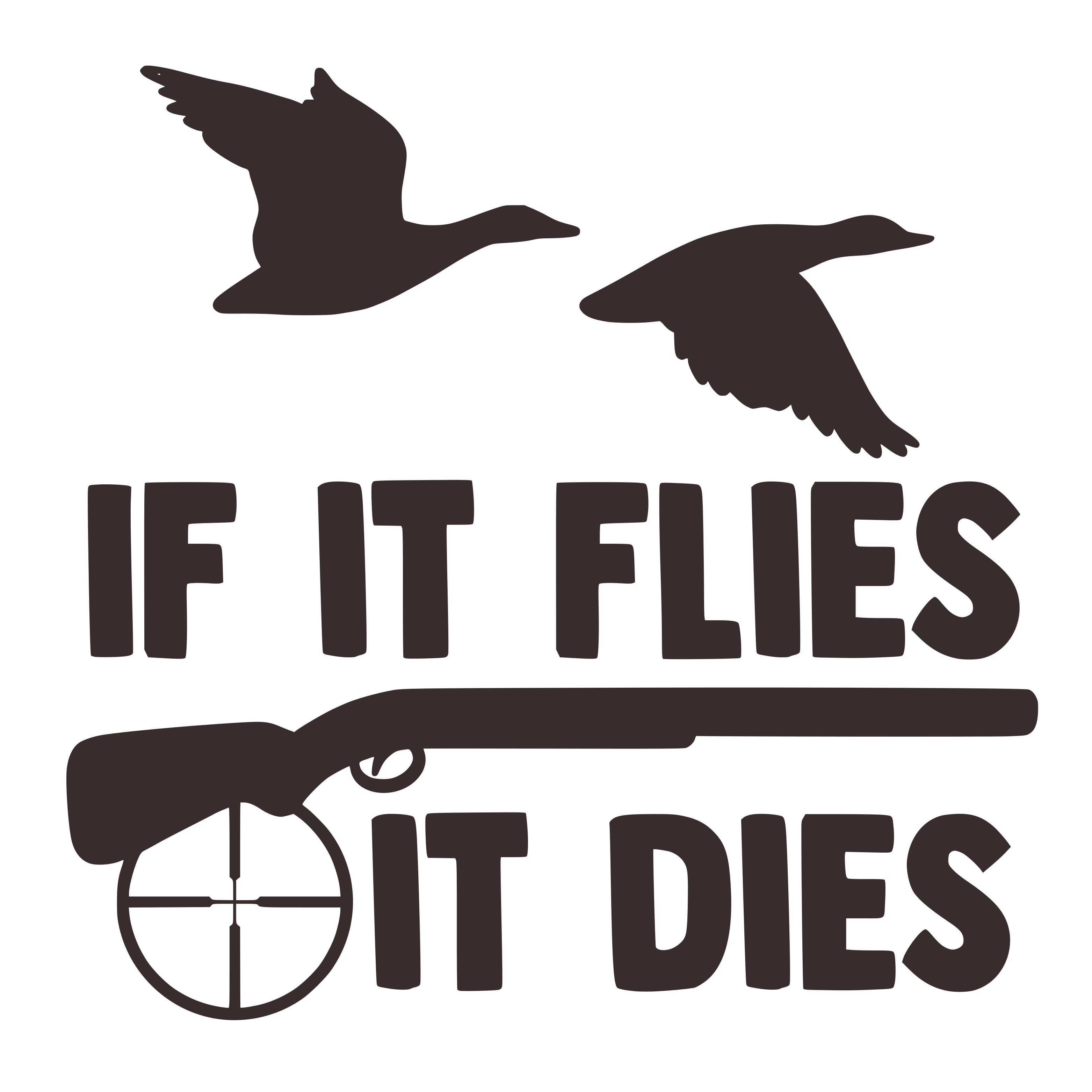 If It Flies It Dies SVG cut file preview