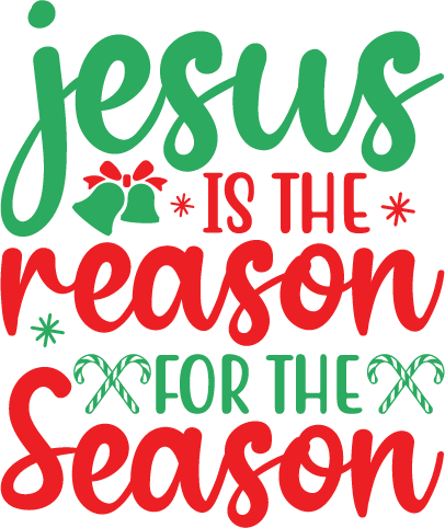 Free Jesus Is the Reason for the Season SVG for Cricut