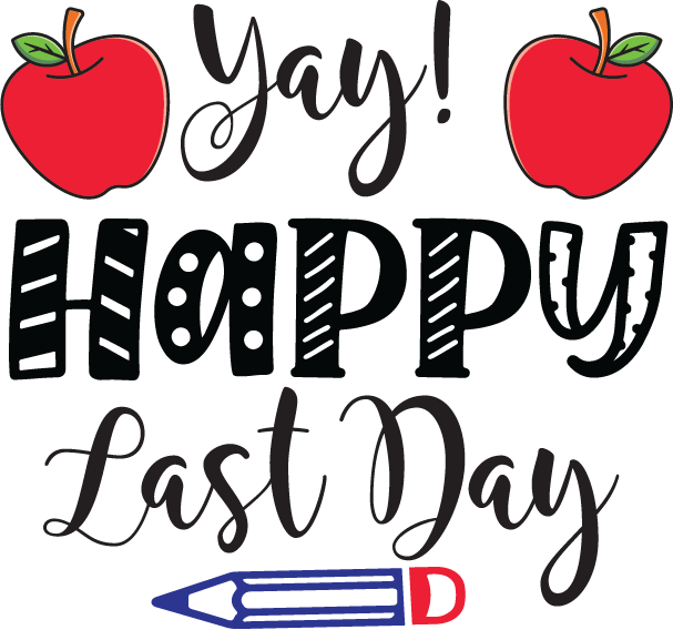 Last Day vector design, free SVG download