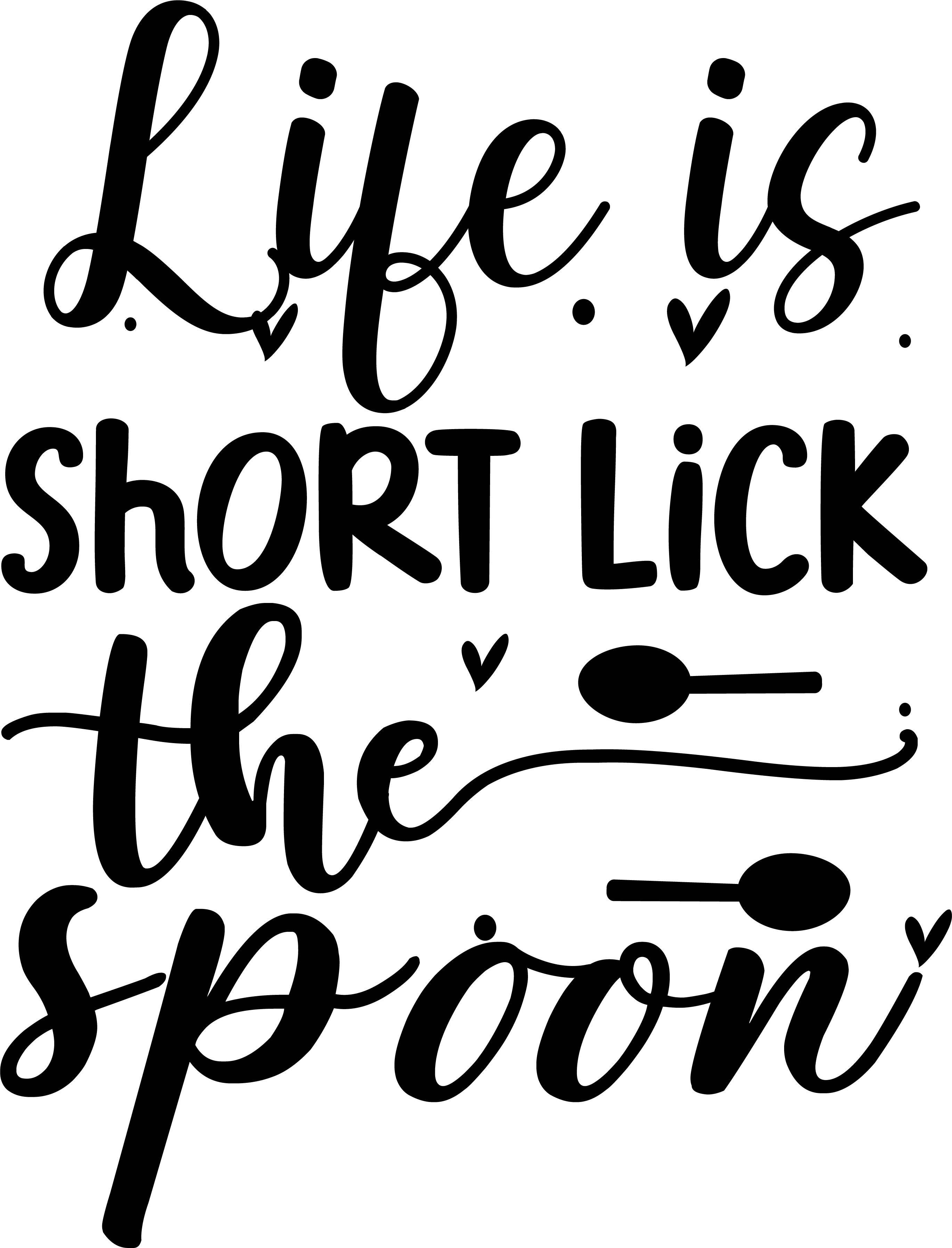 Lick SVG cut file preview