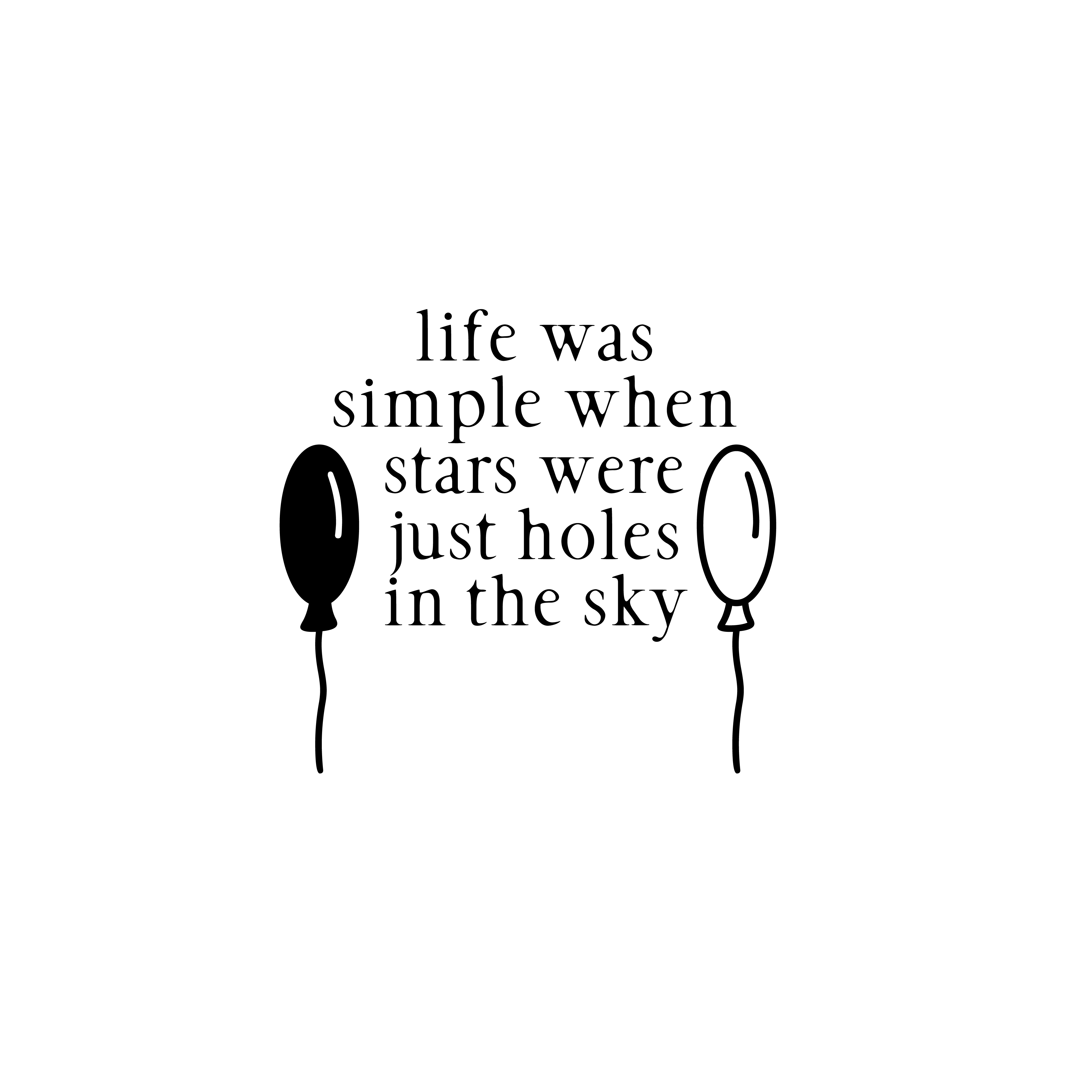 Life Was Simple SVG cut file preview
