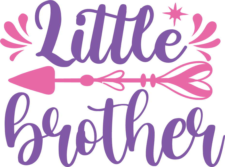 Free Little Brother SVG for Cricut