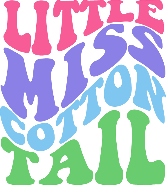 Little Miss Cotton Tail SVG cut file preview