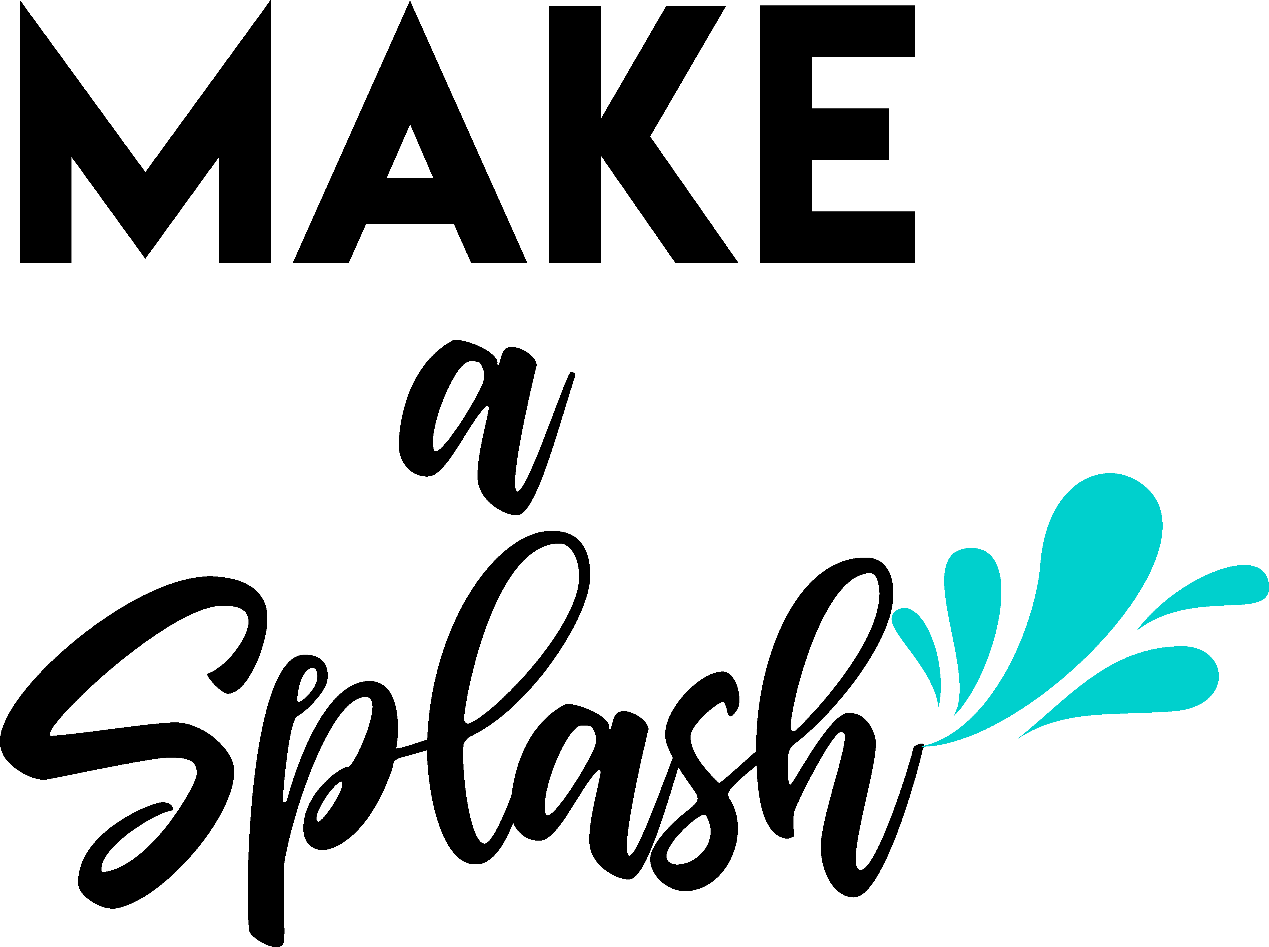 Make a Splash Mermaid vector design, free SVG download