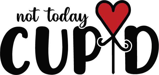 Free Not Today Cupid SVG for Cricut