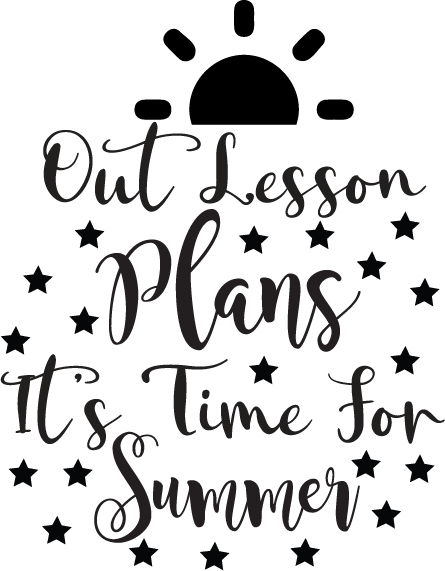 Free Out Lesson Plan SVG for Cricut