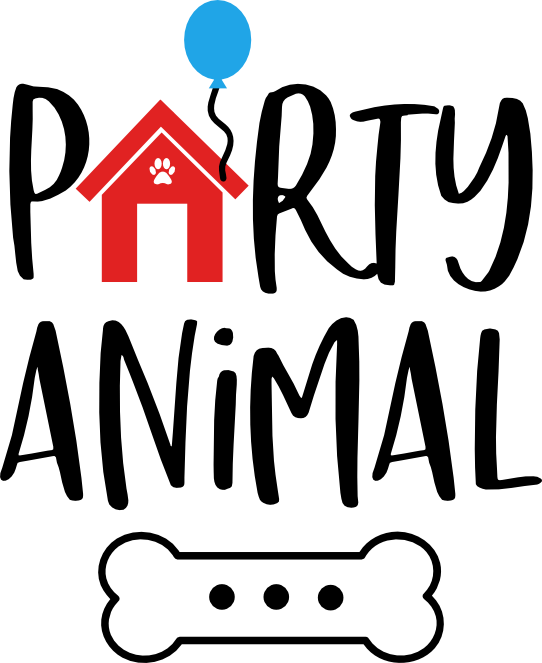 Party Animal SVG cut file preview