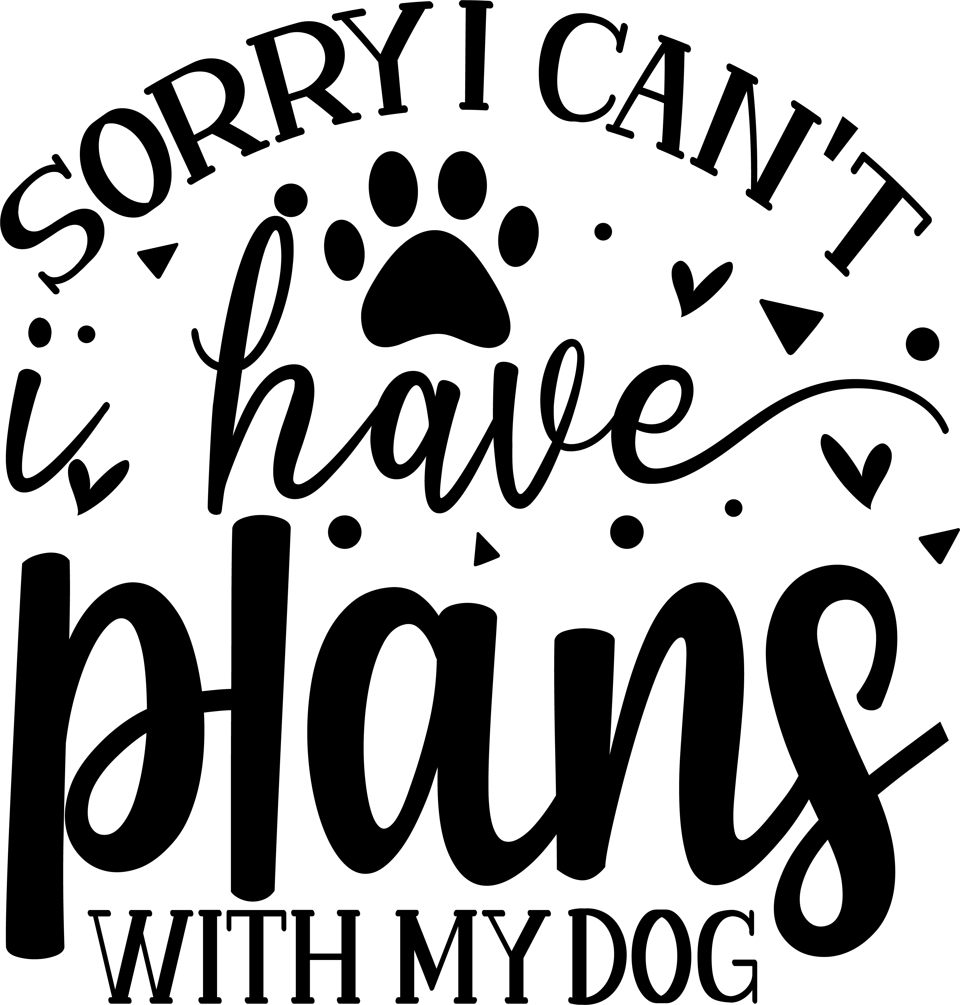 Plans SVG cut file preview
