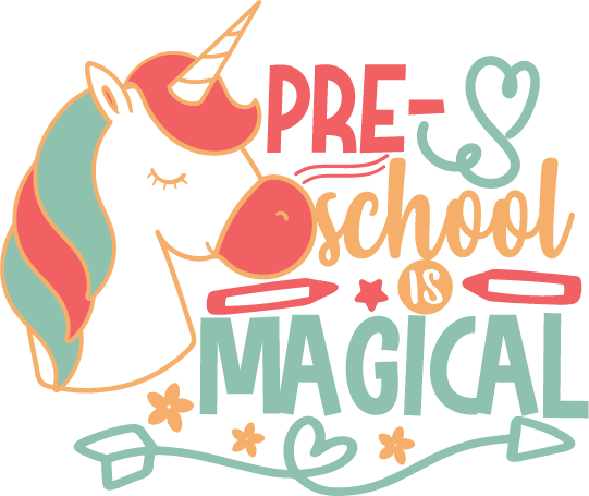 Pre School Is Magical SVG cut file preview