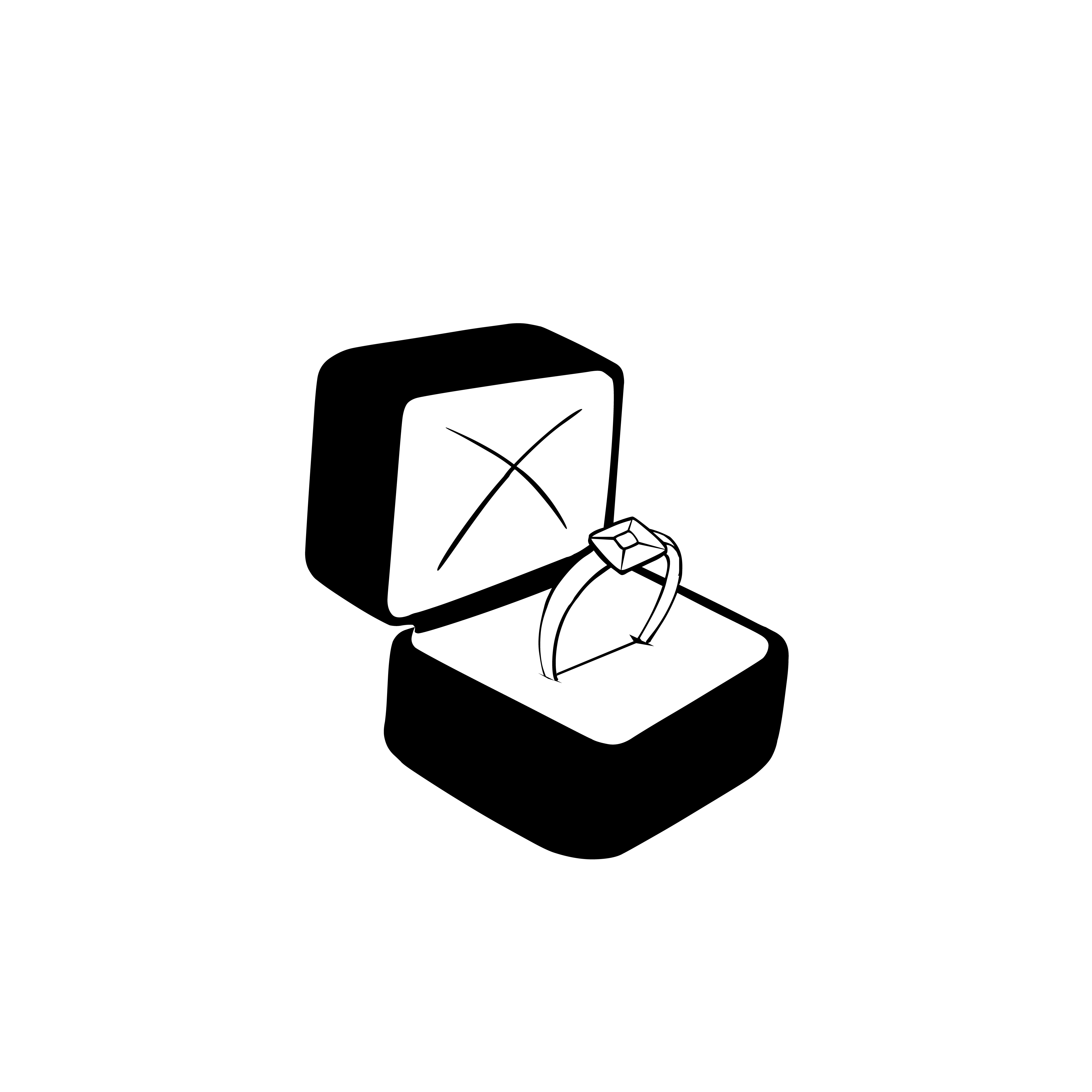 Ring SVG cut file preview