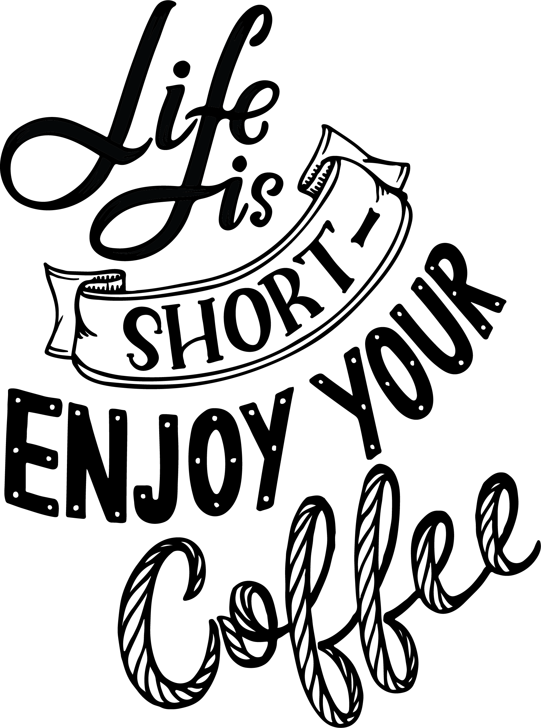 Short SVG file for Cricut and Silhouette