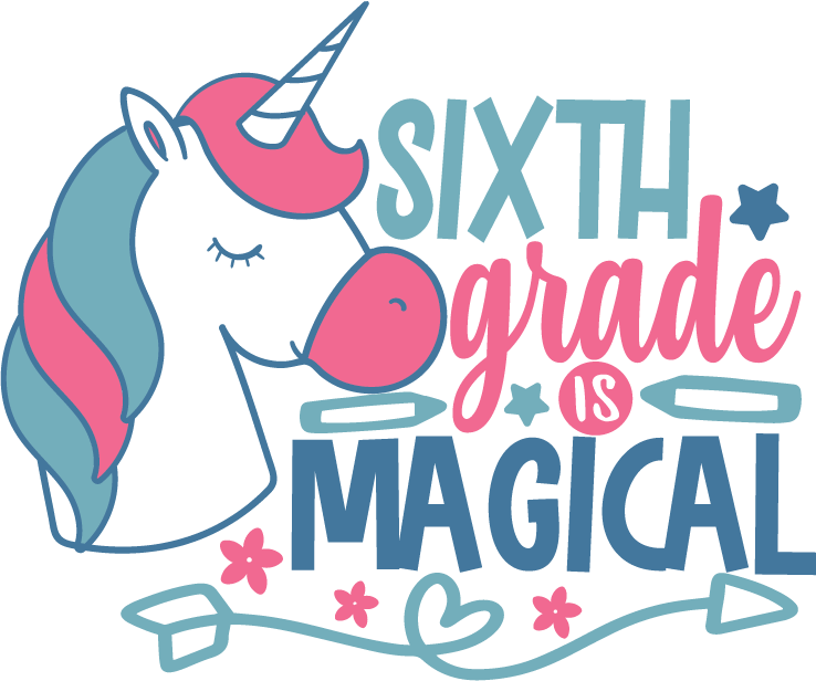 Free Sixth Grade Is Magical SVG for Cricut