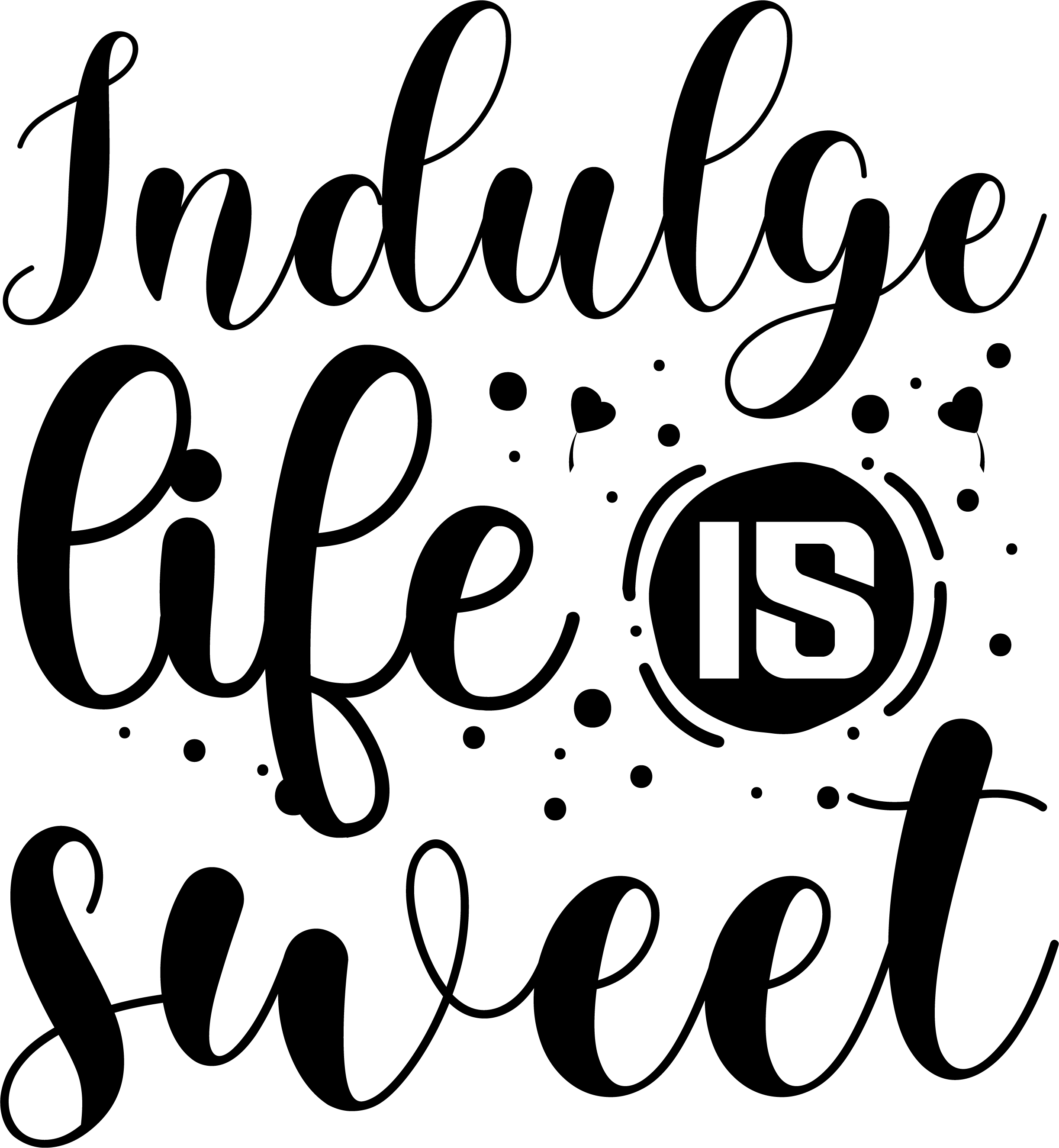 Sweet SVG cut file preview