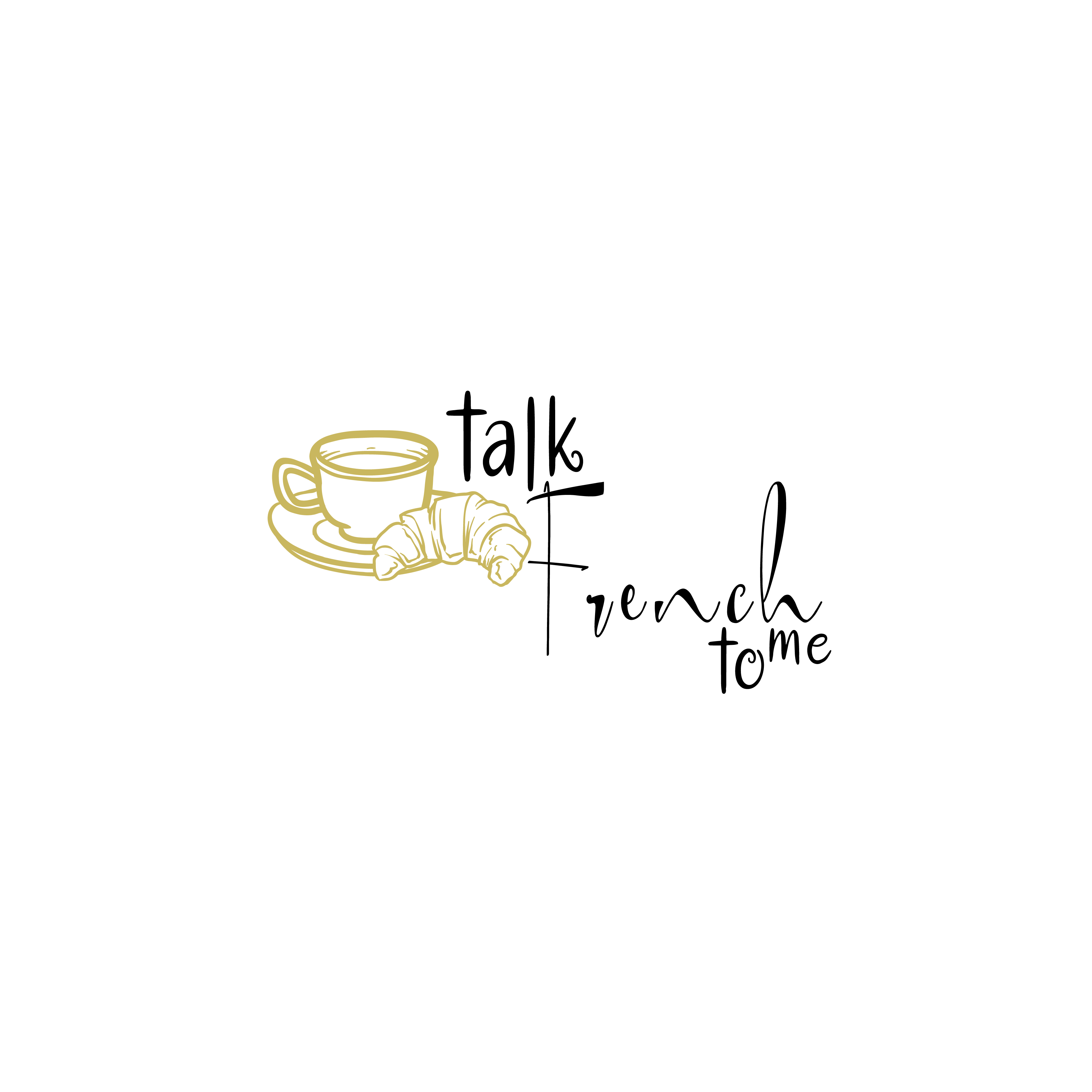 Talk French to Me SVG cut file preview