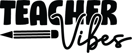 Teacher Vibes SVG cut file preview