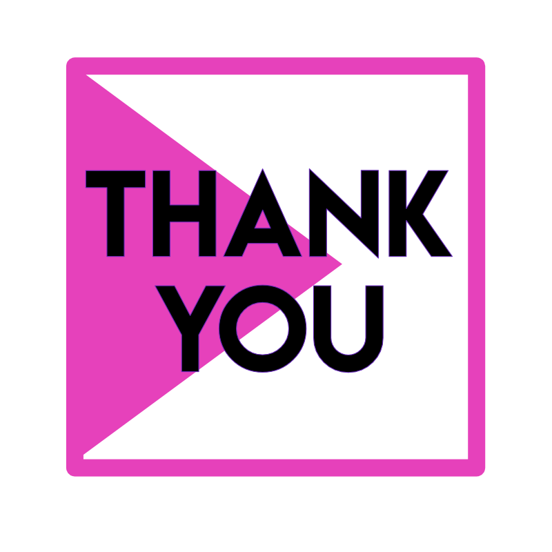 Thank You Geo SVG file for Cricut and Silhouette