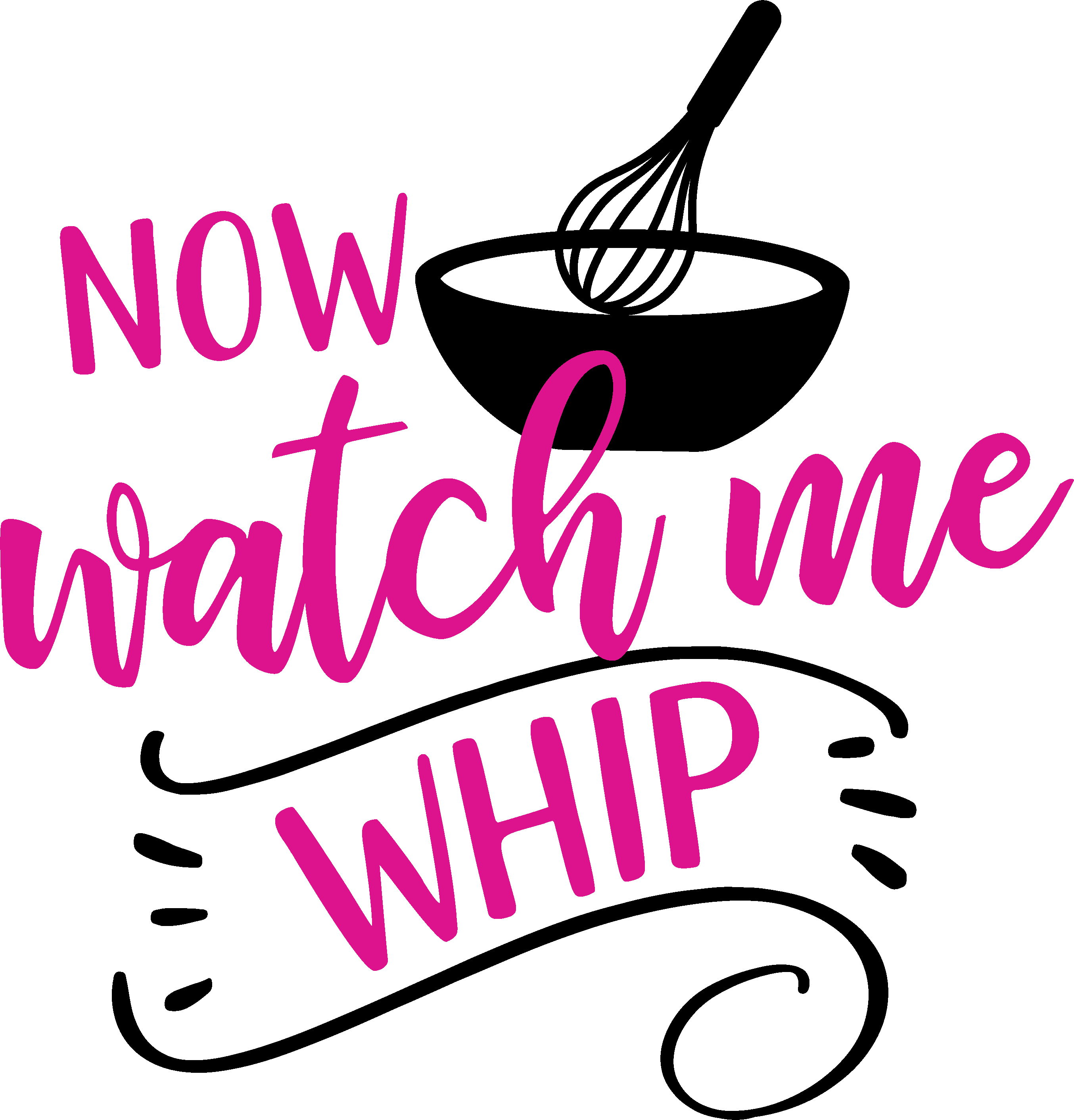 Free Watch Me Whip SVG for Cricut
