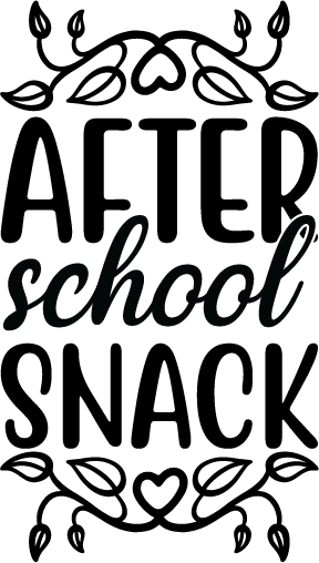 After School Snack SVG cut file preview
