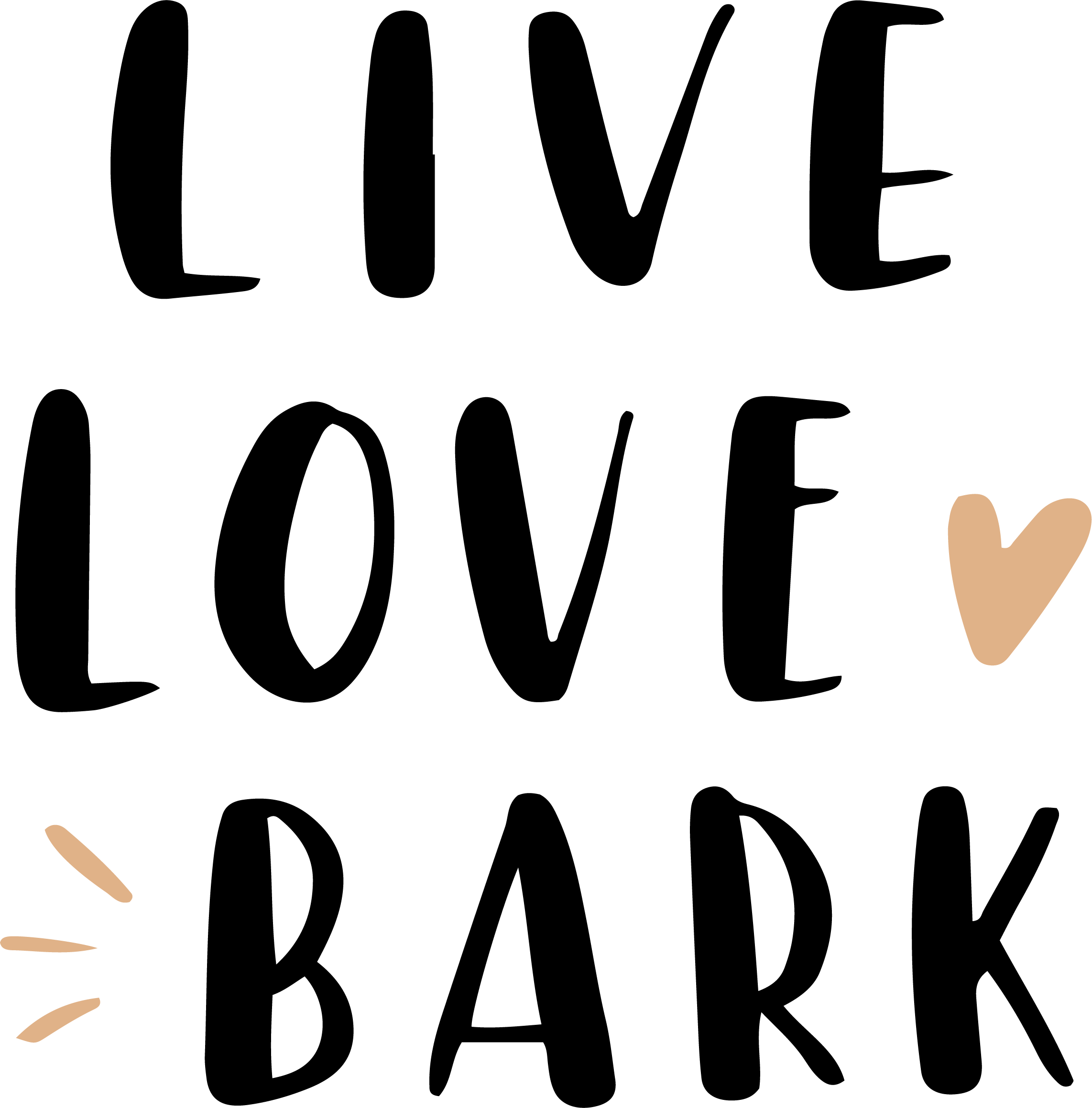 Bark SVG cut file preview