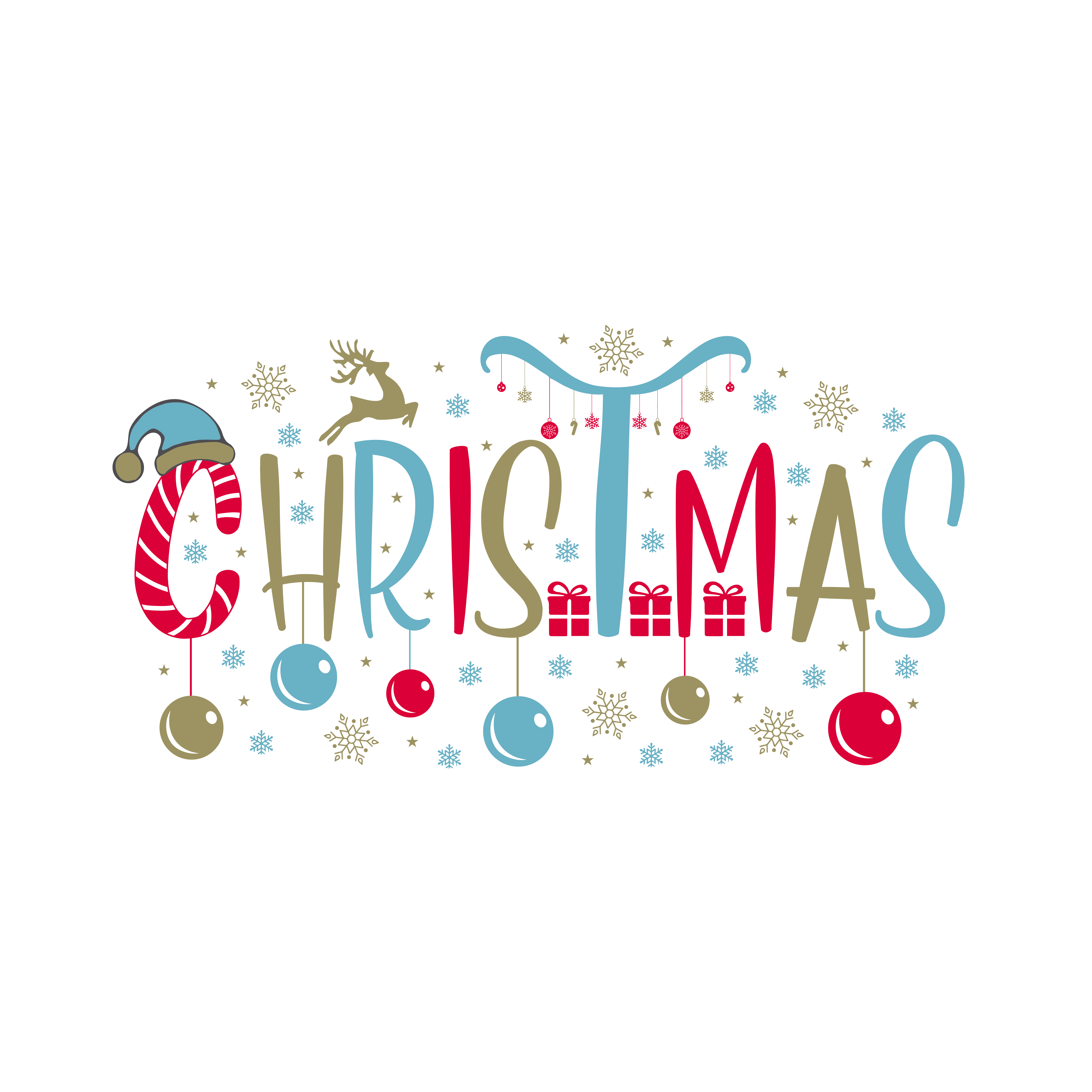 Christmas SVG cut file preview