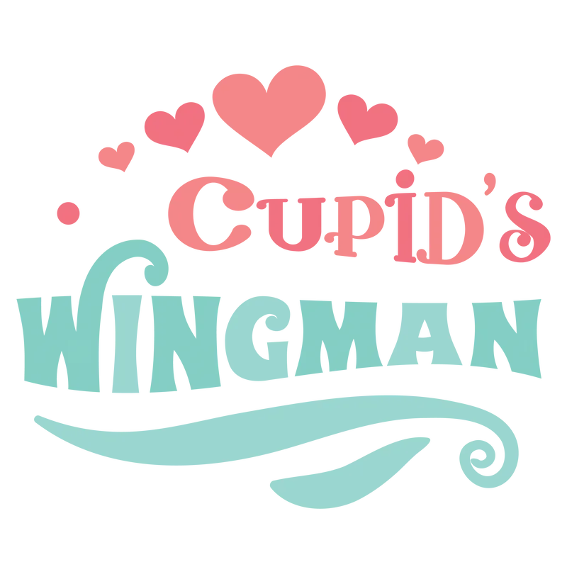 Cupids Wingman SVG cut file preview