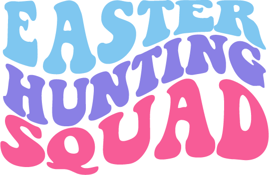 Easter Hunting Squad SVG cut file preview