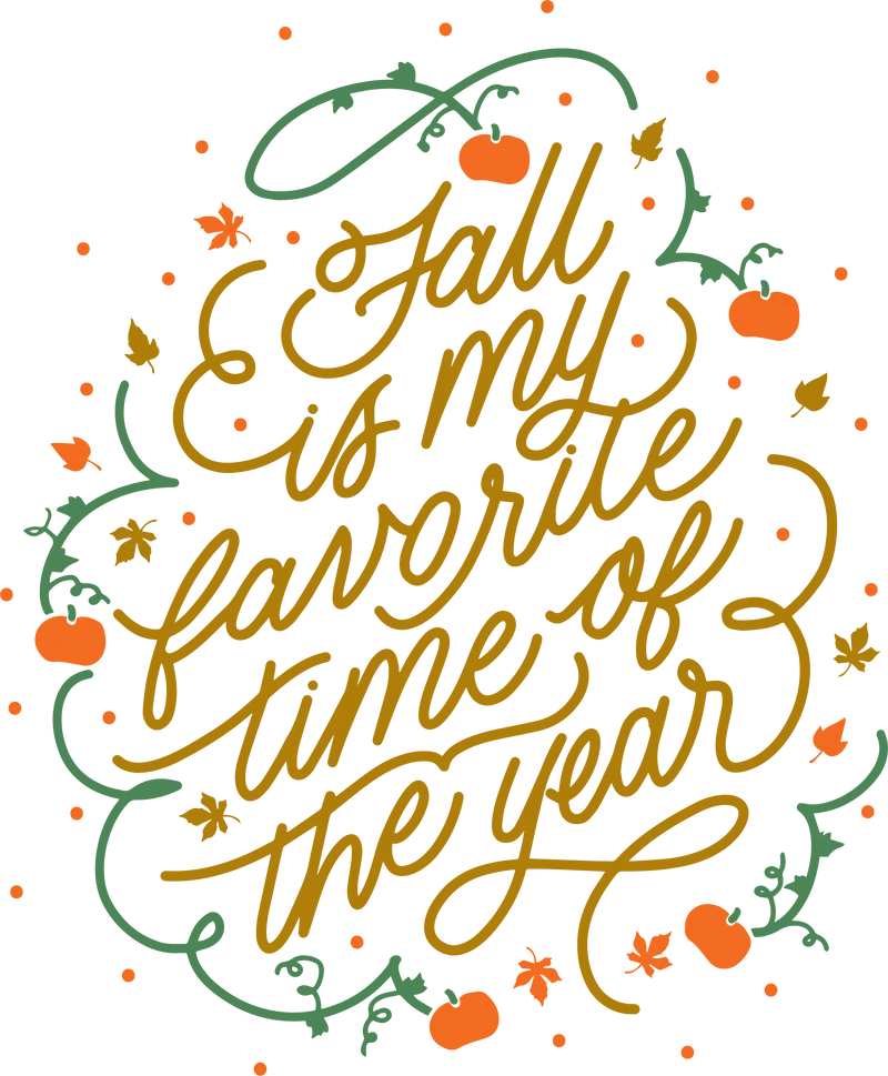 Fall Best Time SVG cut file preview