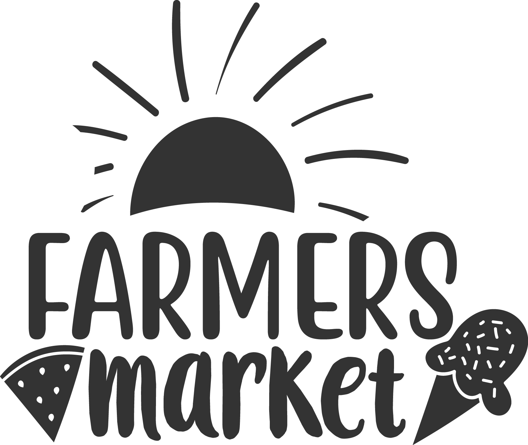 Farmers Market SVG cut file preview