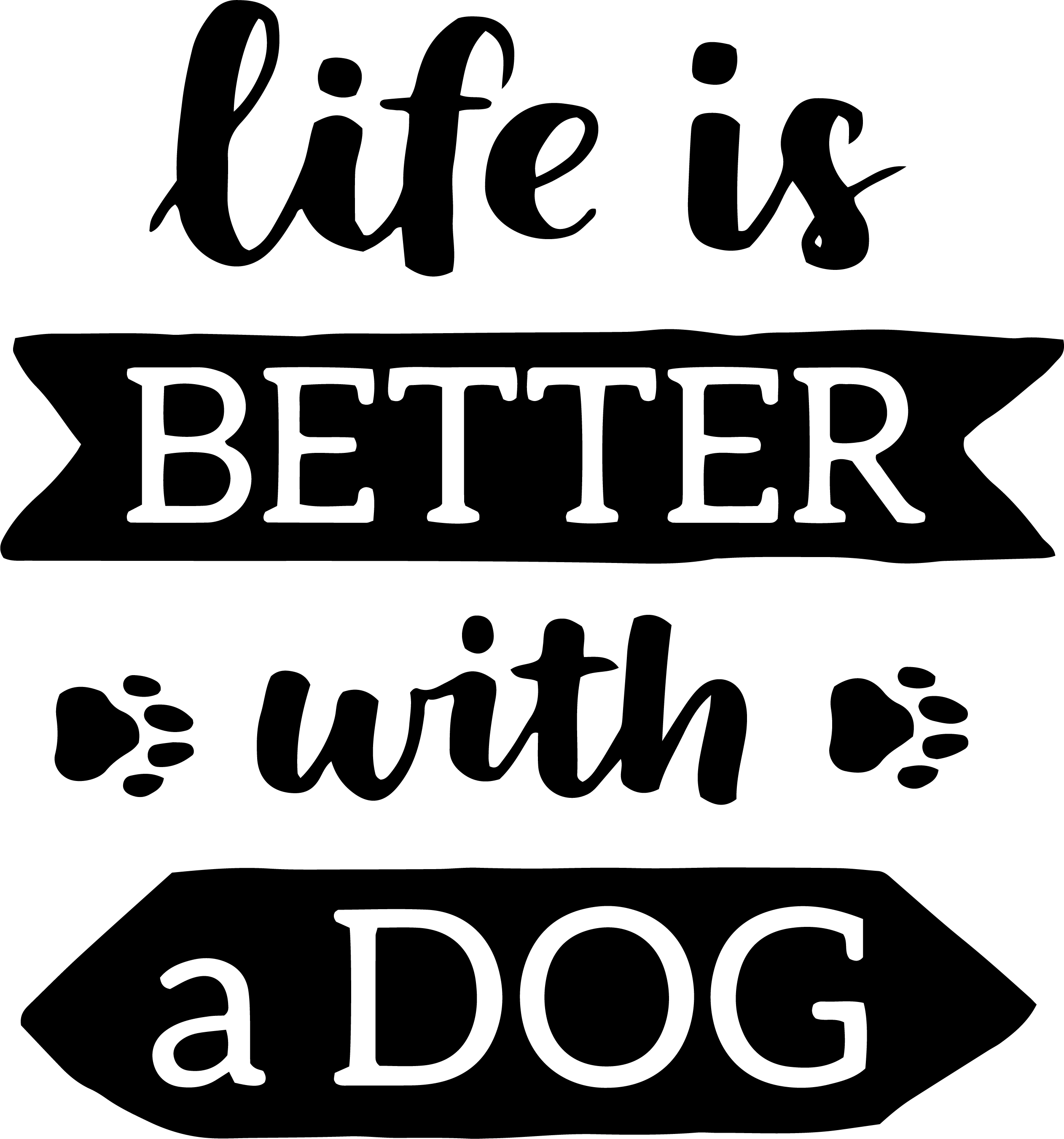 Foot SVG cut file preview