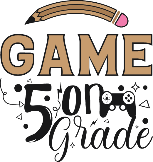 Game on Grade SVG cut file preview