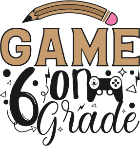 Game on Grade SVG cut file preview