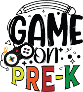 Game on Pre K SVG cut file preview