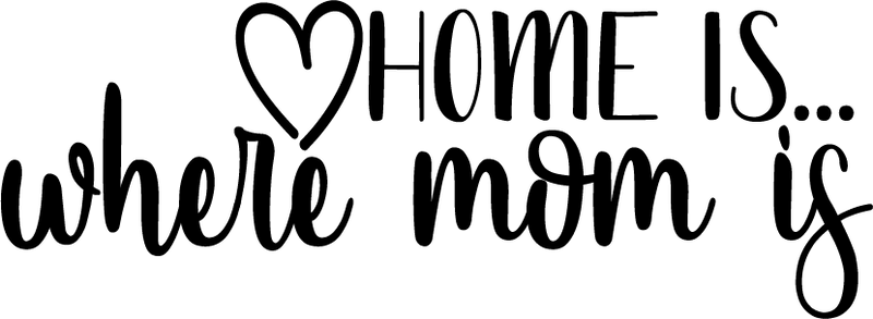 Home Is Where SVG cut file preview