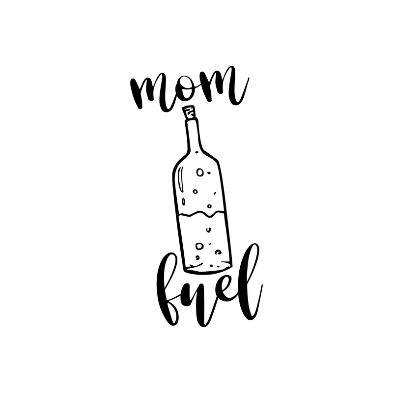 Mom Fuel SVG cut file preview
