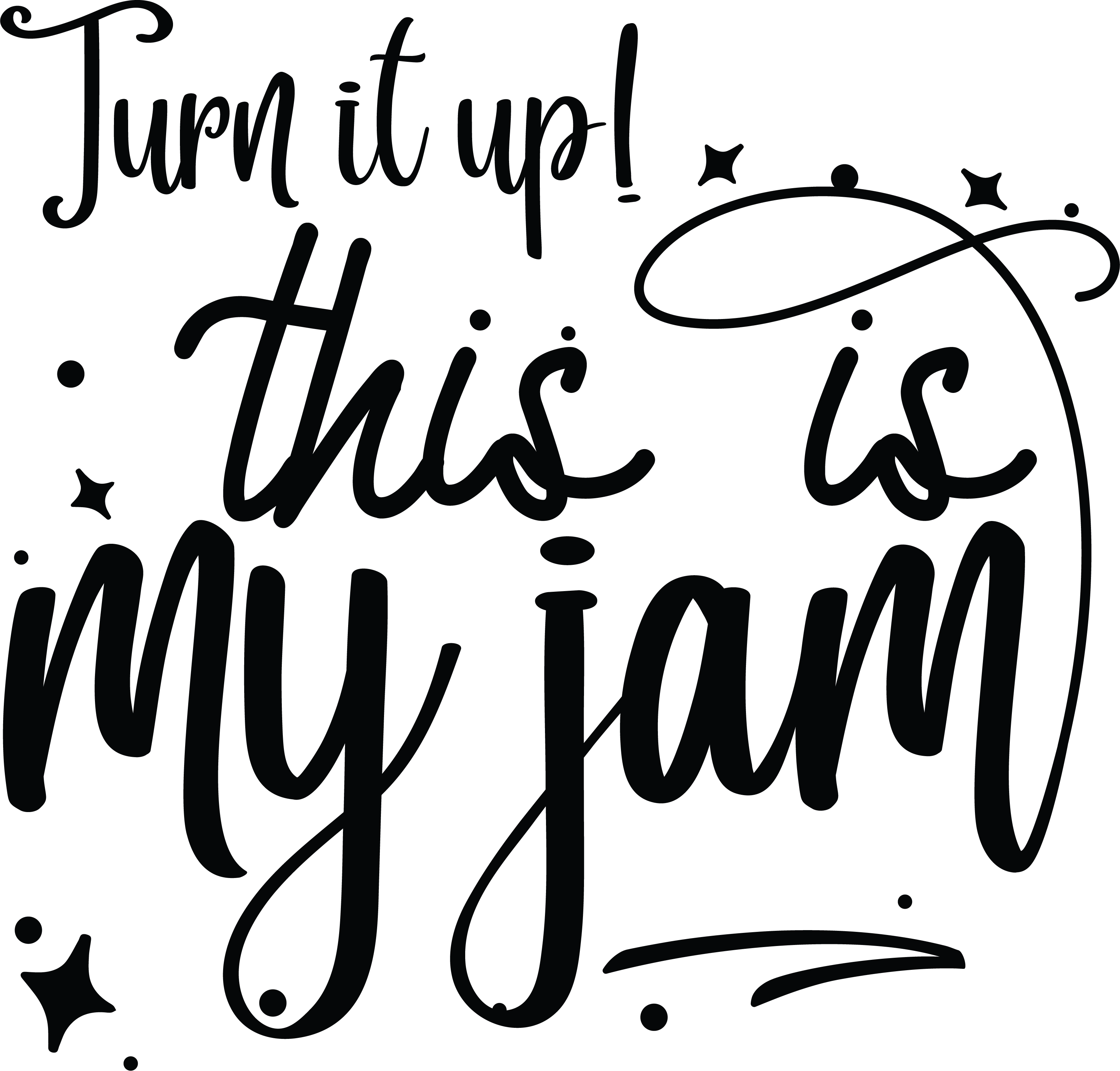 My Jam SVG cut file preview