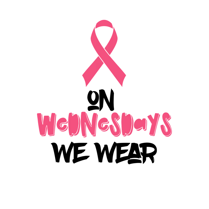 On Wednesdays We Wear SVG cut file preview